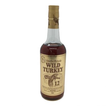 ワイルドターキー (WILD TURKEY) バーボン @ 750ml 箱付 リミテッドエディション 12年 未開封