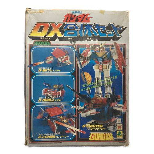 クロ-バー 機動戦士ガンダム DX合体セット キャノン砲弾・合体計画書欠品・肩塗装ハガレ・パーツ使用感アリ @