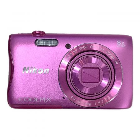 Nikon (ニコン) コンパクトデジタルカメラ COOLPIX S3700 -