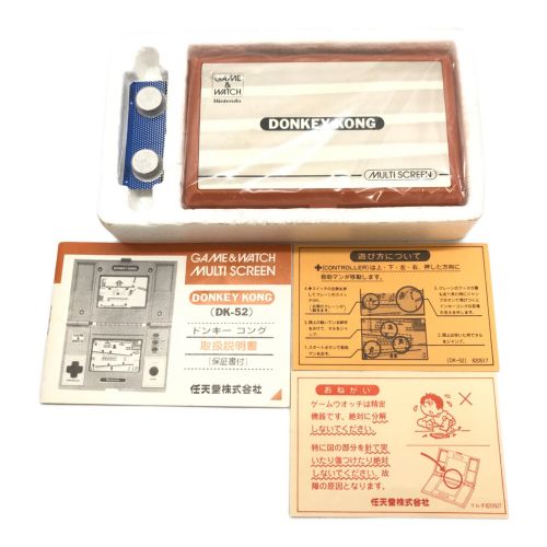 Nintendo (ニンテンドウ) GAME&WATCH DONKEY KONG DK-52