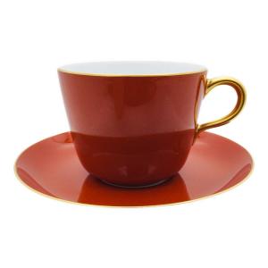 大倉陶園 (オオクラトウエン) モーニングカップ&ソーサー 内部ヨゴレ有