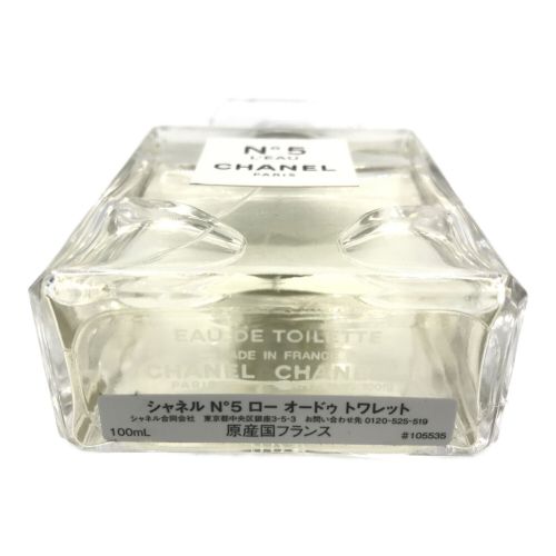 CHANEL NO5 (シャネルナンバー５) ローオードゥトワレット 100ml 残量80%-99%