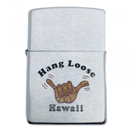 ZIPPO ライター hang loose Hawaii 着火石交換必要です。 ZIPPO(ジッポ) オイルライター Hang Loose Hawaii USA製｜トレファクONLINE