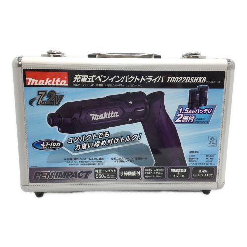 MAKITA (マキタ) 充電式ペンインパクトドライバ TD022D