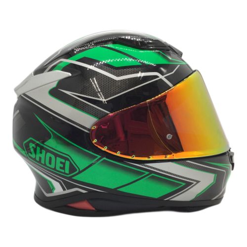 SHOEI (ショーエイ) フルフェイスヘルメット グリーン×ブラック 2022年製 / JISマーク有 Z-8 PROLOGUE