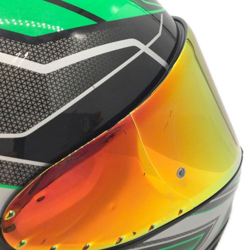 SHOEI (ショーエイ) フルフェイスヘルメット グリーン×ブラック 2022年製 / JISマーク有 Z-8 PROLOGUE