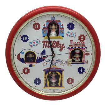 不二家 (フジヤ) ミルキーオリジナルからくり掛時計 60周年 / 動作確認済