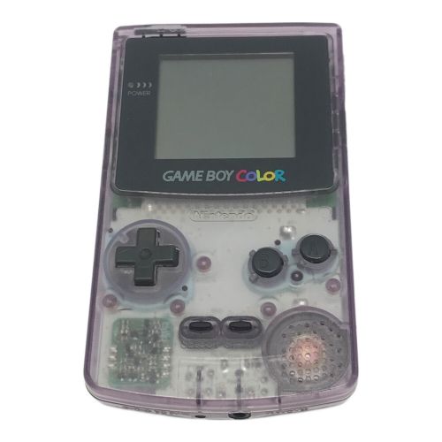 Nintendo (ニンテンドウ) GAMEBOY COLOR CGB-001 クリアパープル