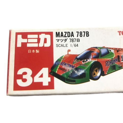 TOMY (トミー) トミカ 箱ダメージ 赤箱 マツダ 787B