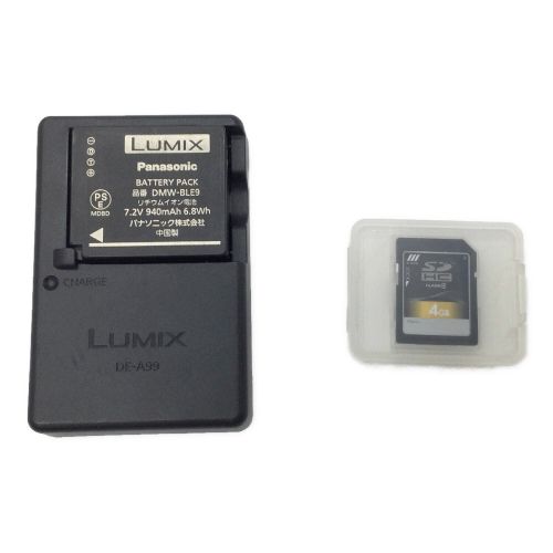 Panasonic (パナソニック) ミラーレス一眼カメラ 2011年製 レンズカバー欠品 DMC-GF3 1306万画素(総画素) フォーサーズ 4/3型 LiveMOS 専用電池 標準：ISO160～6400 FS1JA801526