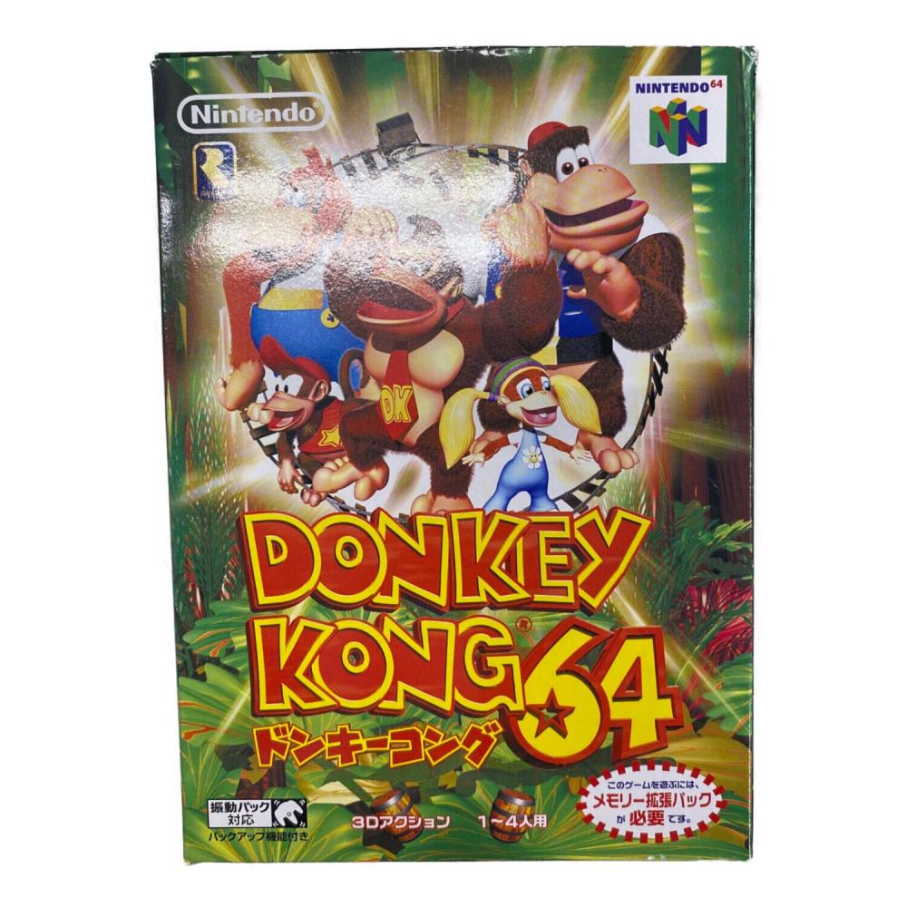 ドンキーコング64 Nintendo64用ソフト -｜トレファクONLINE