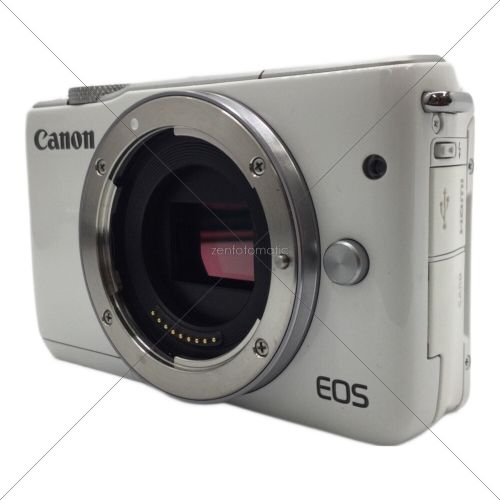 CANON ミラーレス一眼カメラ M10 1850万画素 APS-C 専用電池 SD/SDHC/SDXCカード対応 標準:ISO100～12800 連写最高約4.6コマ/秒 シャッター速度:1/4000～30秒 441032003670