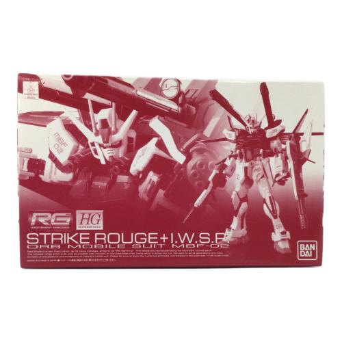 BANDAI (バンダイ) ガンプラ RG 1/144 ストライクルージュ+HG 1/144 I.W.S.P. プレミアムバンダイ限定