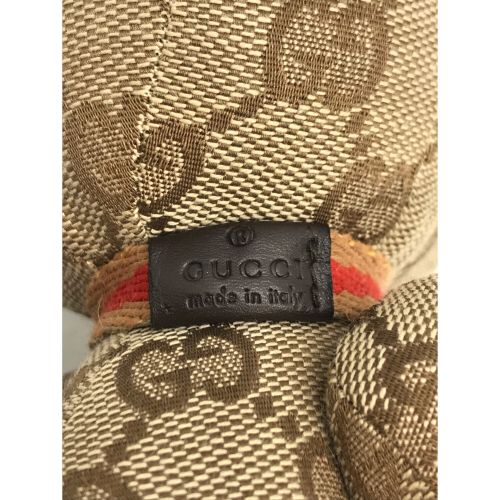 GUCCI (グッチ) ヌイグルミ テディベア GGキャンバス 7077722