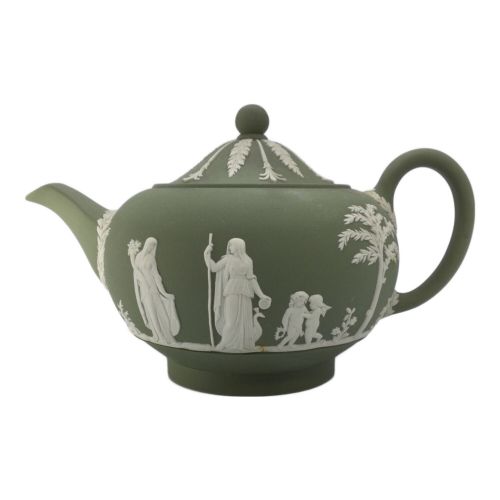 Wedgwood (ウェッジウッド) ティーポット 約22cm ジャスパー セージグリーン