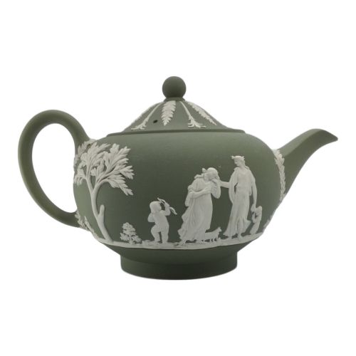 Wedgwood (ウェッジウッド) ティーポット 約22cm ジャスパー セージグリーン