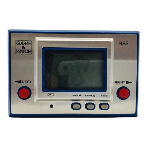 Nintendo (ニンテンドー) GAME&WATCH FIRE 箱ダメージ有 ※反応せず RC-04 ※動作不良 00550627
