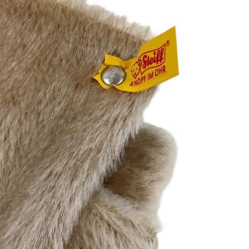 Steiff (シュタイフ) 手帳カバー ベージュ×ブラウン