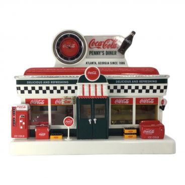 未使用/ビンテージ★コカコーラ ホリデー ビレッジ ファイヤー ハウス★ 未使用/ビンテージ☆コカコーラ ホリデー ビレッジ ファイヤー ハウス