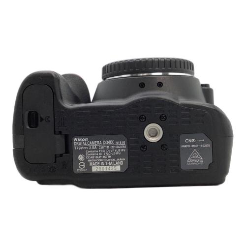 Nikon (ニコン) デジタル一眼レフカメラ D3400 ダブルズームキット -
