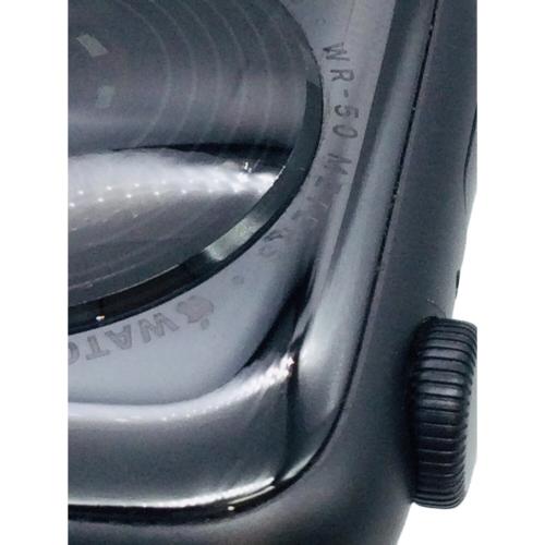 Apple (アップル) Apple Watch SE(第二世代) ブラックスポーツバンド / 充電器付 MYDT2J/A GPSモデル 44mm 〇 -