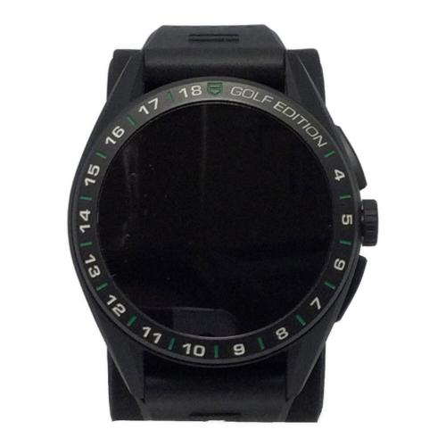TAG Heuer (タグホイヤー) スマートウォッチ 替えバンド/充電器/箱/小冊子付 SBR8A81 CONNECTED CALIBRE E4 GOIF EDITION 〇 程度:Bランク XEW3940