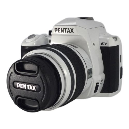 PENTAX (ペンタックス) デジタル一眼レフカメラ K-r ダブルズームキット 1290万画素(総画素) 1240万画素(有効画素) APS-C 23.6mm×15.8mm CMOS 専用電池 SDHCカード SDカード 3923307