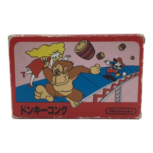 ファミコン用ソフト ドンキーコング -