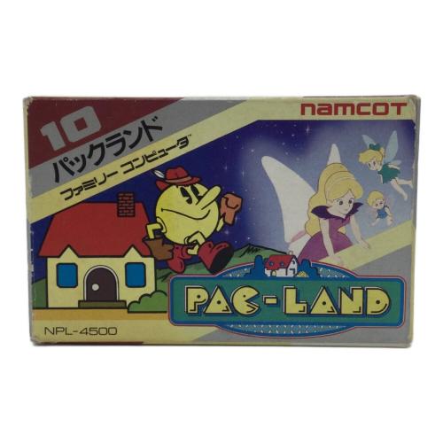 ファミコン用ソフト パックランド -