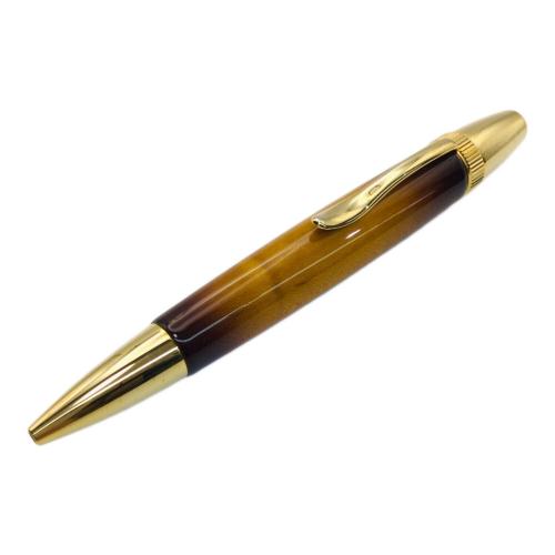 luminio(ルミニーオ) ボールペン ブラウン×ゴールド 山桜 ワイルドチェリー