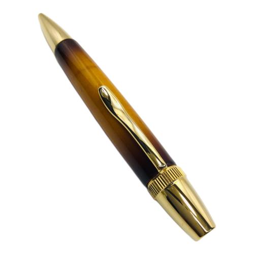 luminio(ルミニーオ) ボールペン ブラウン×ゴールド 山桜 ワイルドチェリー