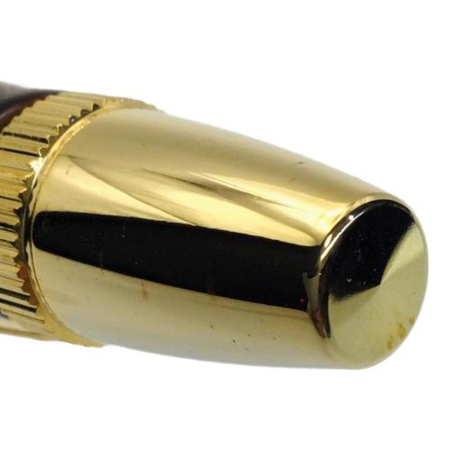 luminio(ルミニーオ) ボールペン ブラウン×ゴールド 山桜 ワイルドチェリー