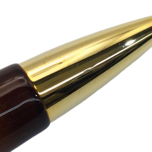 luminio(ルミニーオ) ボールペン ブラウン×ゴールド 山桜 ワイルドチェリー