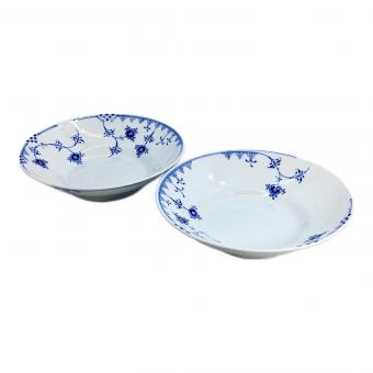 ROYAL COPENHAGEN (ロイヤル・コペンハーゲン) ディーププレート 約25cm ブルーエレメンツ 2Pセット
