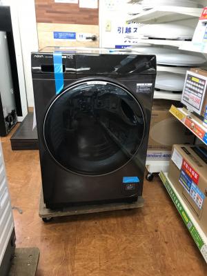 AQUA (アクア) ドラム式洗濯乾燥機 シルキーブラック 12.0kg 6kg AQW-DX12R-L 2024年製 未使用 50Hz／60Hz