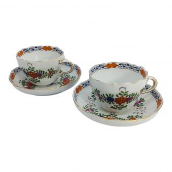 Meissen (マイセン) カップ&ソーサー インドの華 2Pセット