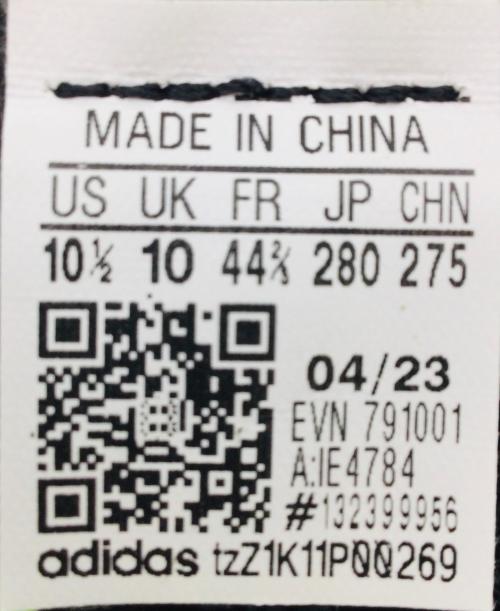 adidas (アディダス) ゴルフシューズ　Codechaos Laceless メンズ SIZE 28cm ブラック IE4784