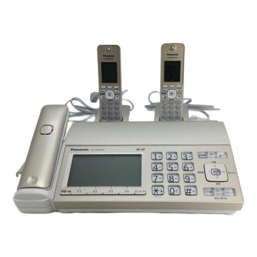 Panasonic (パナソニック) FAX付電話機 KX-PD750-N 2023年製