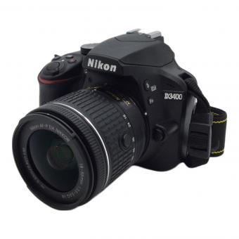 Nikon (ニコン) デジタル一眼レフカメラ 18-55 VR D3400 2472万画素(総画素) APS-C 23.5mm×15.6mm CMOS 専用電池 2053973