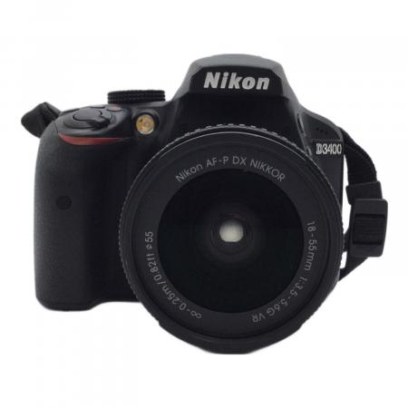 Nikon (ニコン) デジタル一眼レフカメラ 18-55 VR D3400 2472万画素(総
