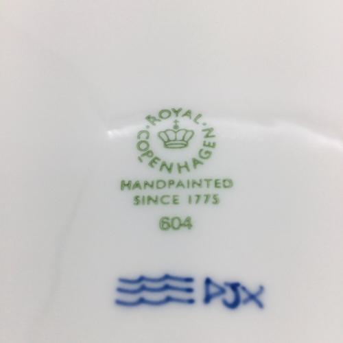 ROYAL COPENHAGEN (ロイヤル・コペンハーゲン) ブラック レース ディーププレート 21cm 2Pセット