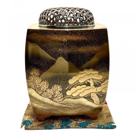 輪島塗 (ワジマヌリ) 香炉 蒔絵師 柳沢修(芳春)｜トレファクONLINE