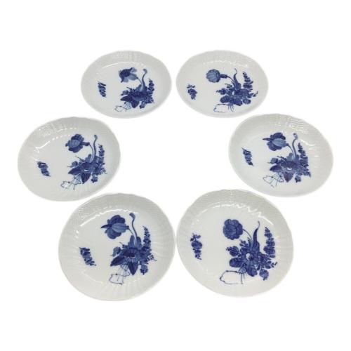 ROYAL COPENHAGEN (ロイヤル・コペンハーゲン) プレート 約19cm ブルーフラワー・カーブ 6Pセット