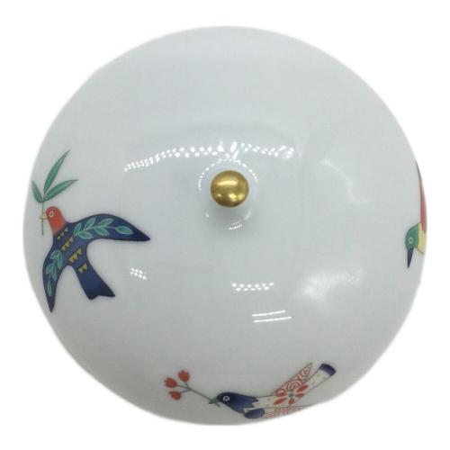 香蘭社 (コウランシャ) キャンディーポット 花小鳥