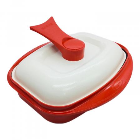 電子レンジ専用調理器 レンジメートPRO グランデ レッド｜トレファクONLINE