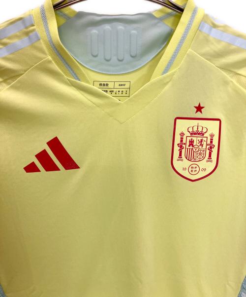 adidas (アディダス) スペイン代表 2024 アウェイ IS9034 サッカーユニフォーム イエロー サイズ:XL