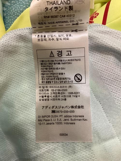 adidas (アディダス) IS9034　サッカーユニフォーム イエロー サイズ:XL