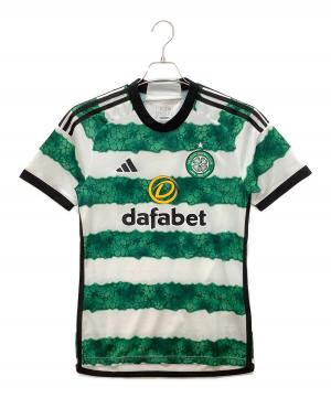 adidas (アディダス) HY3343　サッカーユニフォーム ホワイト×グリーン サイズ:S