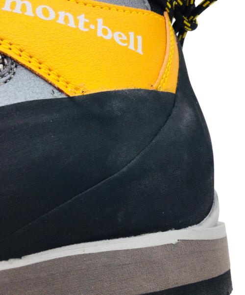 mont-bell (モンベル) トレッキングシューズ イエロー×ブラック サイズ:US9.5 UK8.5 EUR43 JP27.5 未使用品