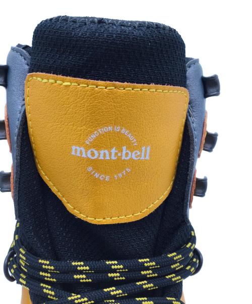 mont-bell (モンベル) トレッキングシューズ イエロー×ブラック サイズ:US9.5 UK8.5 EUR43 JP27.5 未使用品